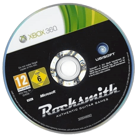 Rocksmith media 1 for Xbox 360